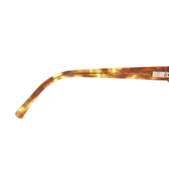 Prada VPR 19L 4BW-1O1 Tortoise Brown Eyeglasses Frames 52-16 135 Italy Designer - Picture 10 of 12